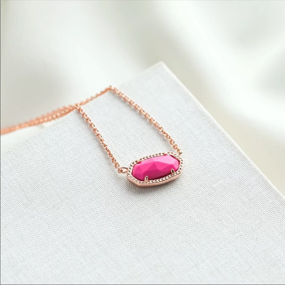 Kendra Scott Elisa Magenta Rose Gold 